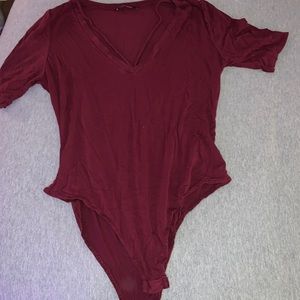 V-cut bodysuit